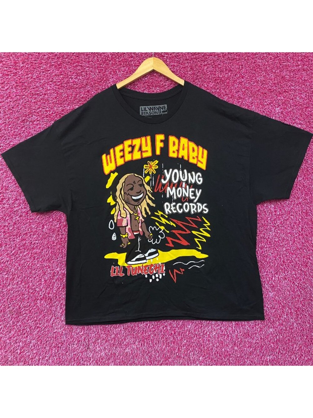 Lil Wayne Real G's Weezy F Baby Young Money Records T-Shirt 3XL